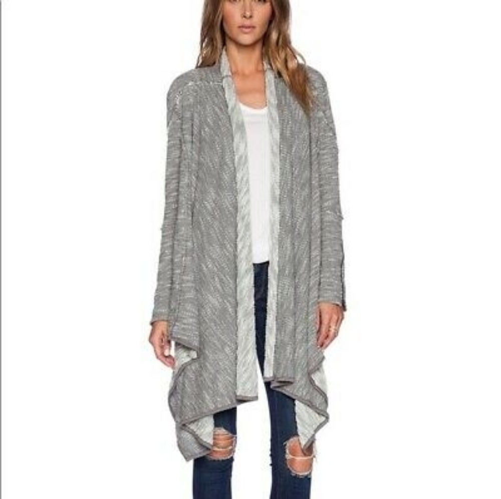 Free people drape sweater cardigan - Picture 2 of 10
